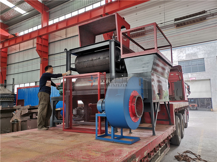 易拉罐壓扁機發(fā)貨圖